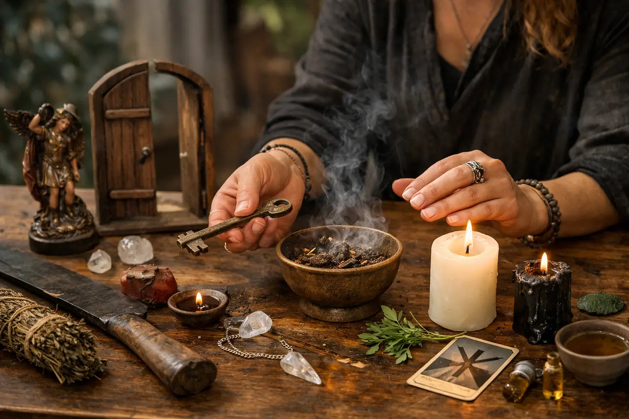 Imagen editorial para Abre Caminos: Estrategias Espirituales para Enfrentar Nuevos Retos