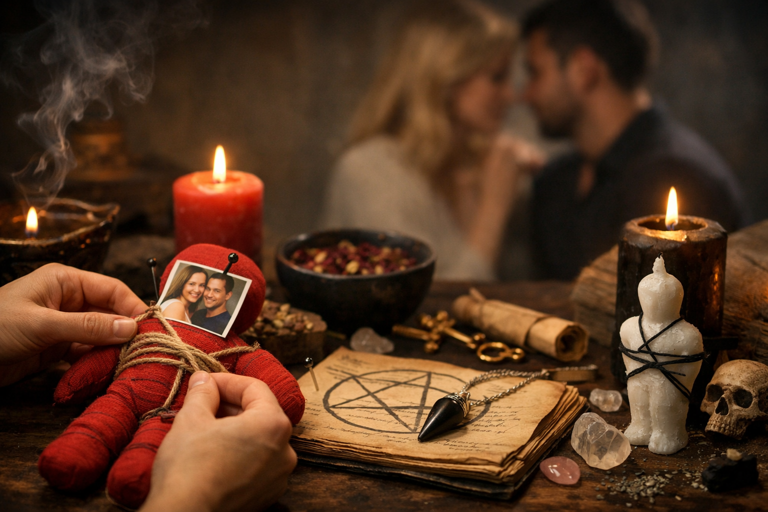 Imagen editorial para Amarre de Amor para Alejar a Terceras Personas de Mi Relación