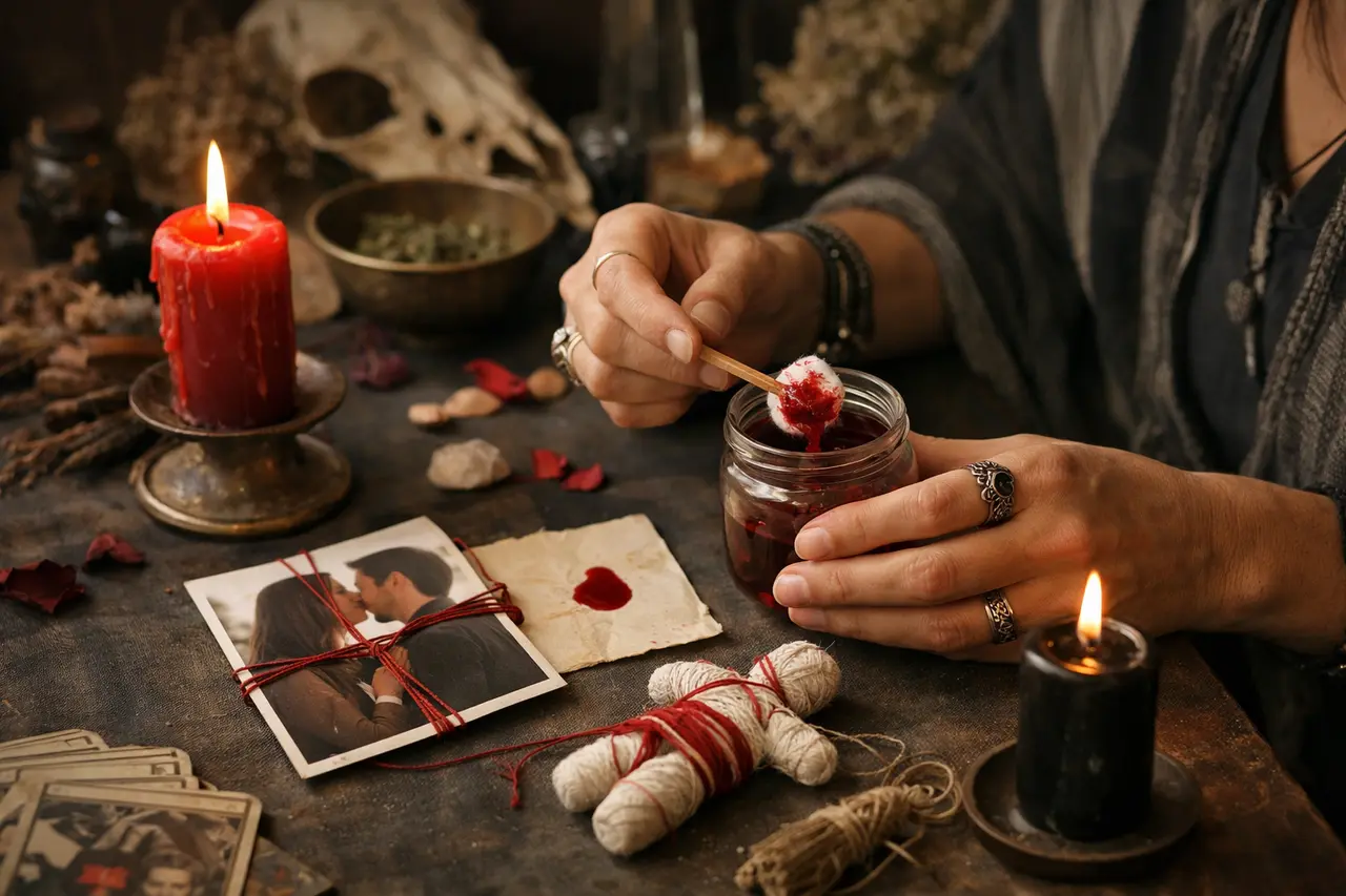 Imagen editorial para Amarres con Menstruacion: Cómo Elegir sin Engaños