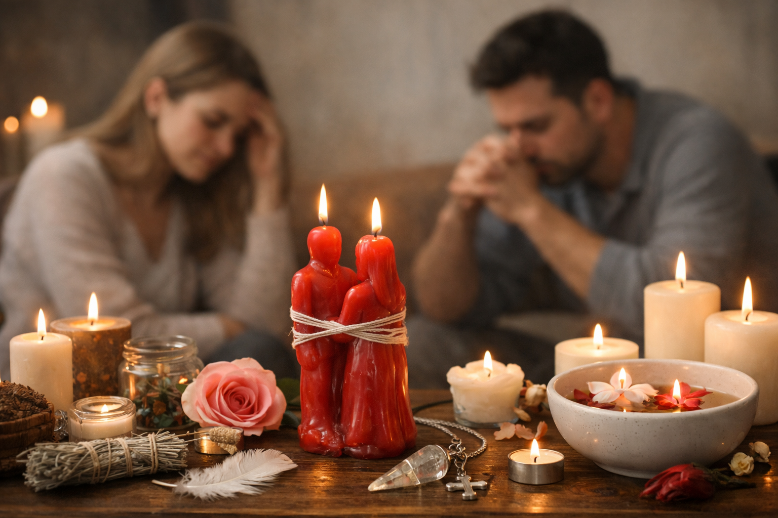 Imagen editorial para Amarres de Amor de Magia Blanca para Recuperar el Matrimonio