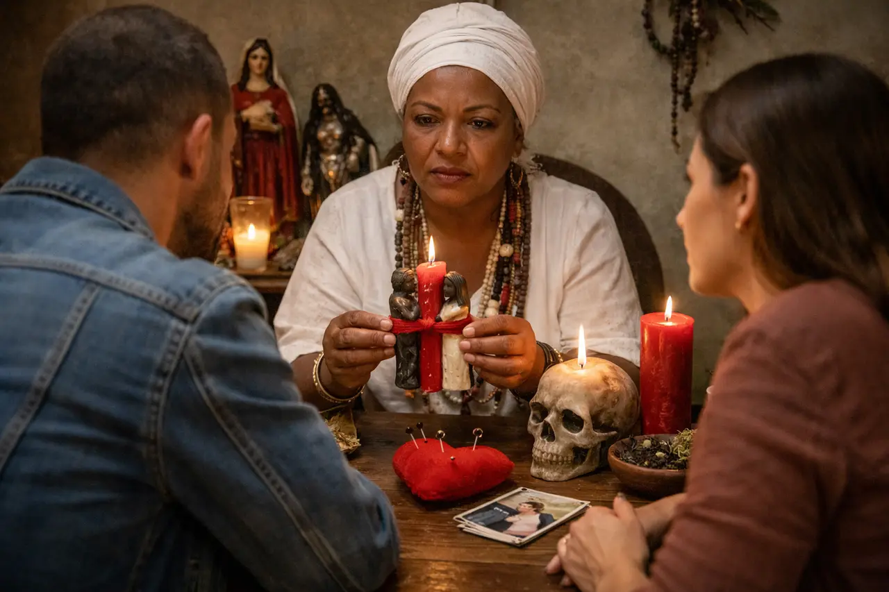 Imagen editorial para Amarres Santeria: Cómo Elegir y Qué Esperar