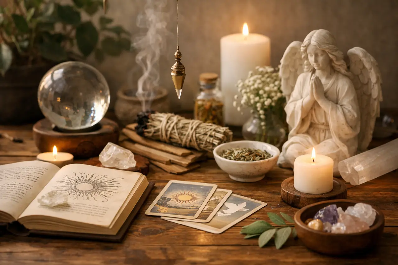 Imagen editorial para Brujería Blanca: Descubre su Verdadero Propósito y Cómo Identificarla
