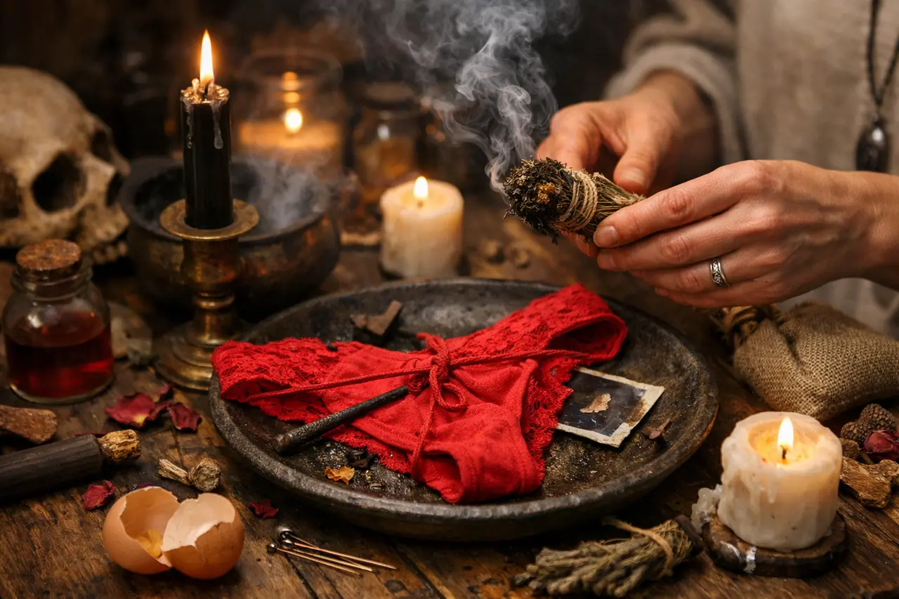 Imagen editorial para Brujeria con Ropa Interior: Cómo Elegir sin Engaños