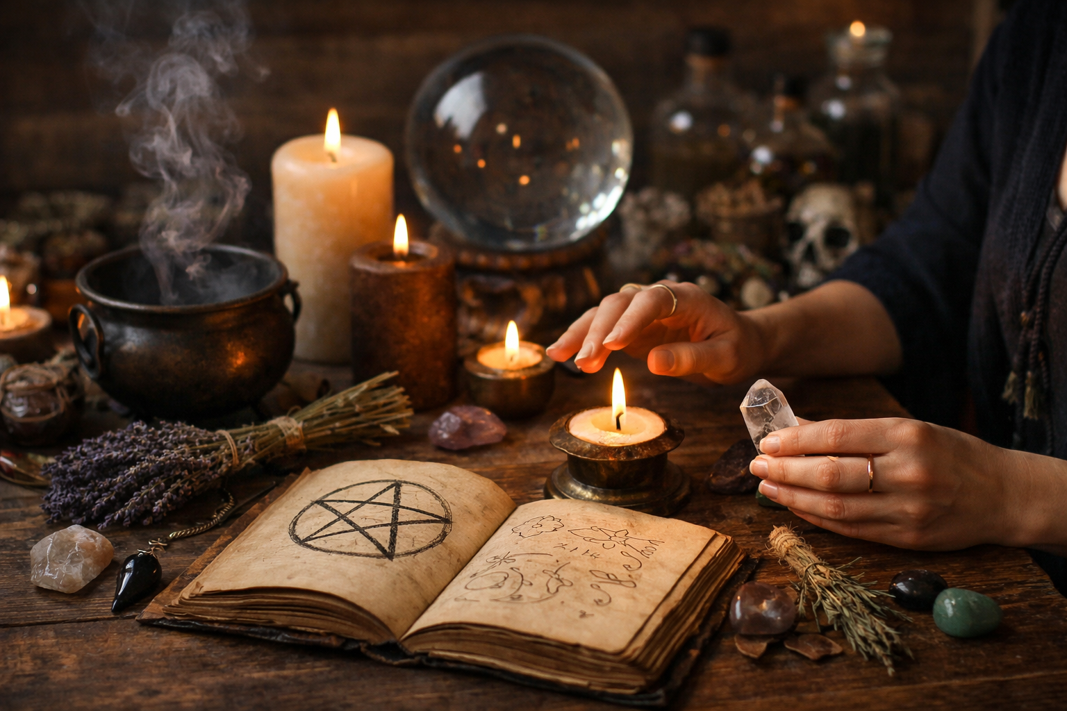 Imagen editorial para Brujería Real