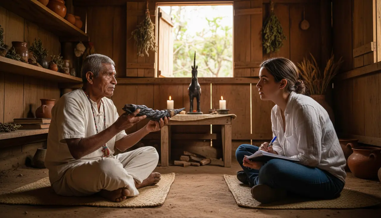 Imagen editorial para Brujo Mayor de Catemaco 'unicornio Negro': Desentrañando el Mito y la Realidad en la Magia