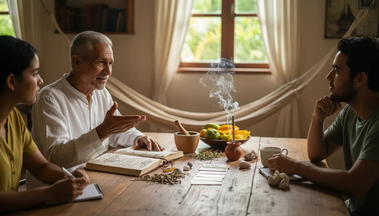 Imagen editorial para Brujos en República Dominicana: Cómo Identificar un Guía Genuino en el Esoterismo Local