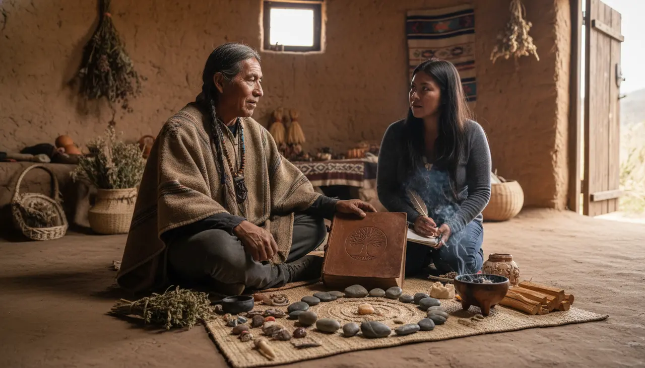 Imagen editorial para Brujos Indígenas: lo que Debes Saber para Encontrar un Guía Auténtico en el Esoterismo