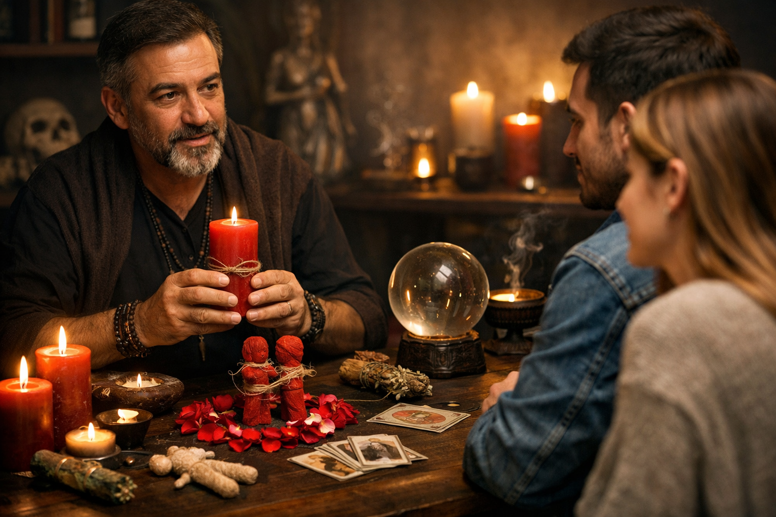 Imagen editorial para Brujos Reales para Amarres de Amor y Retornos de Pareja Efectivos