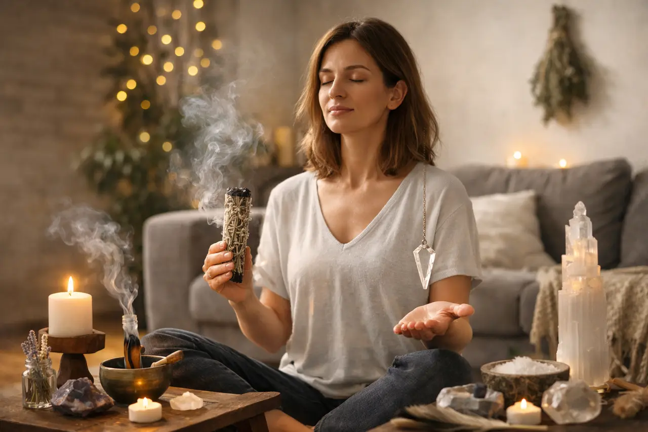 Imagen editorial para Cómo Realizar una Limpieza Energética Efectiva y Proteger Tu Aura