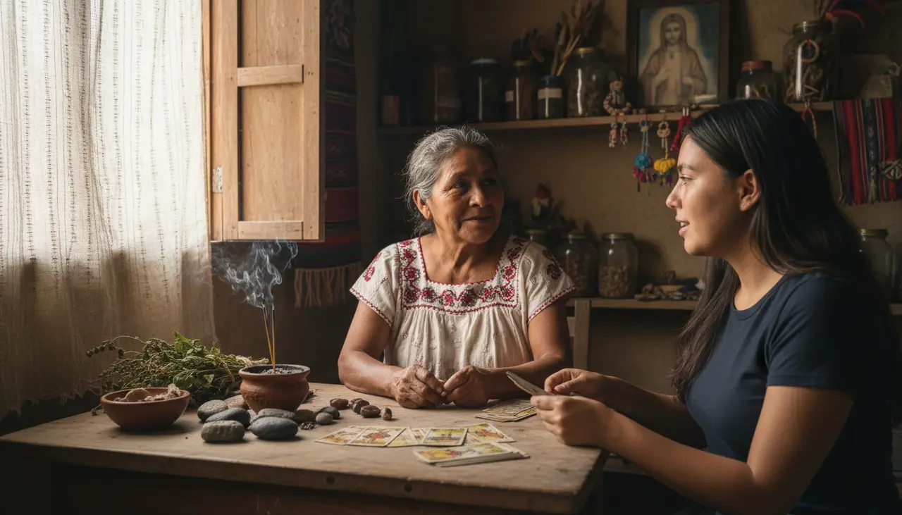 Imagen editorial para Curanderos en el Salvador: Cómo Identificar un Guía Genuino en el Camino Esotérico