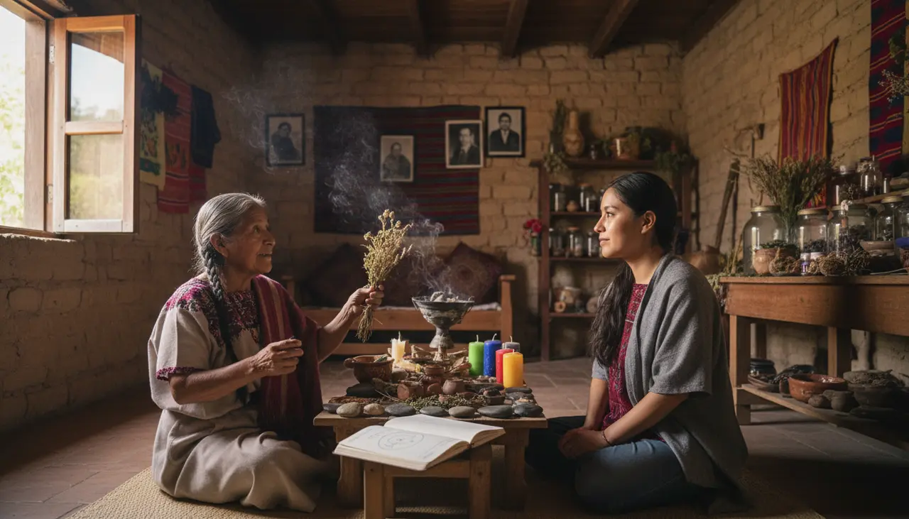 Imagen editorial para Curanderos en México: Cómo Discernir un Guía Genuino en el Camino Esotérico