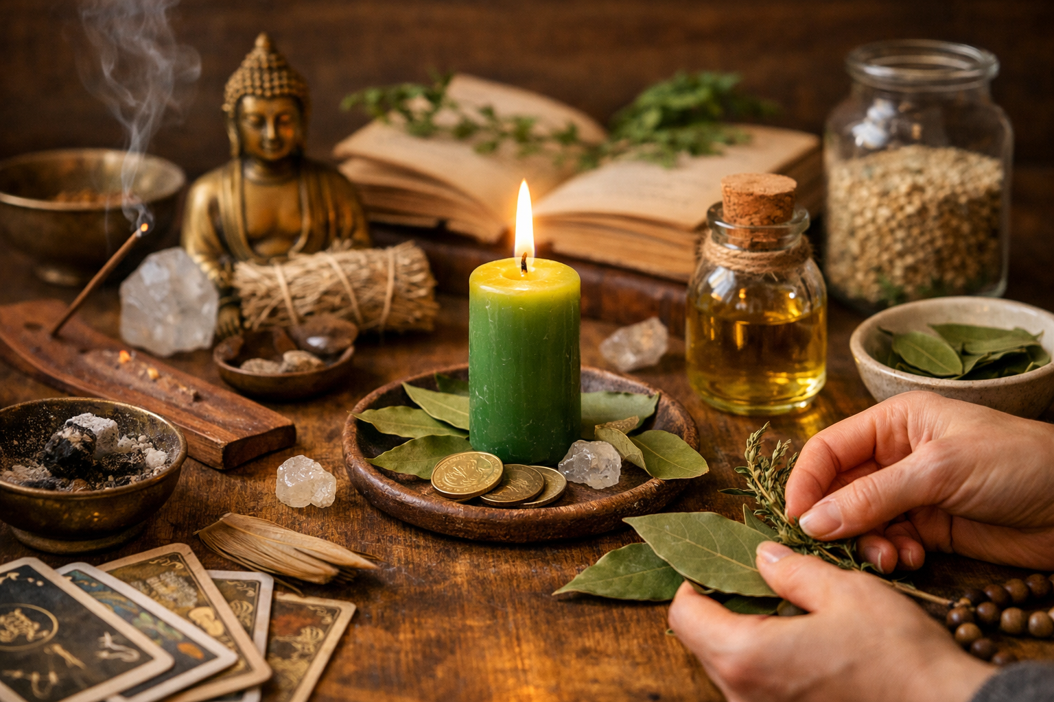 Imagen editorial para Desbloquea Tu Flujo: Rituales de Prosperidad Genuinos para Atraer Abundancia Consciente