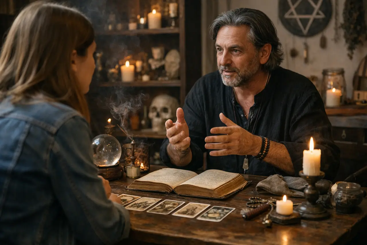 Imagen editorial para Descubre la Verdad Oculta: Cómo Reconocer a los Brujos Reales