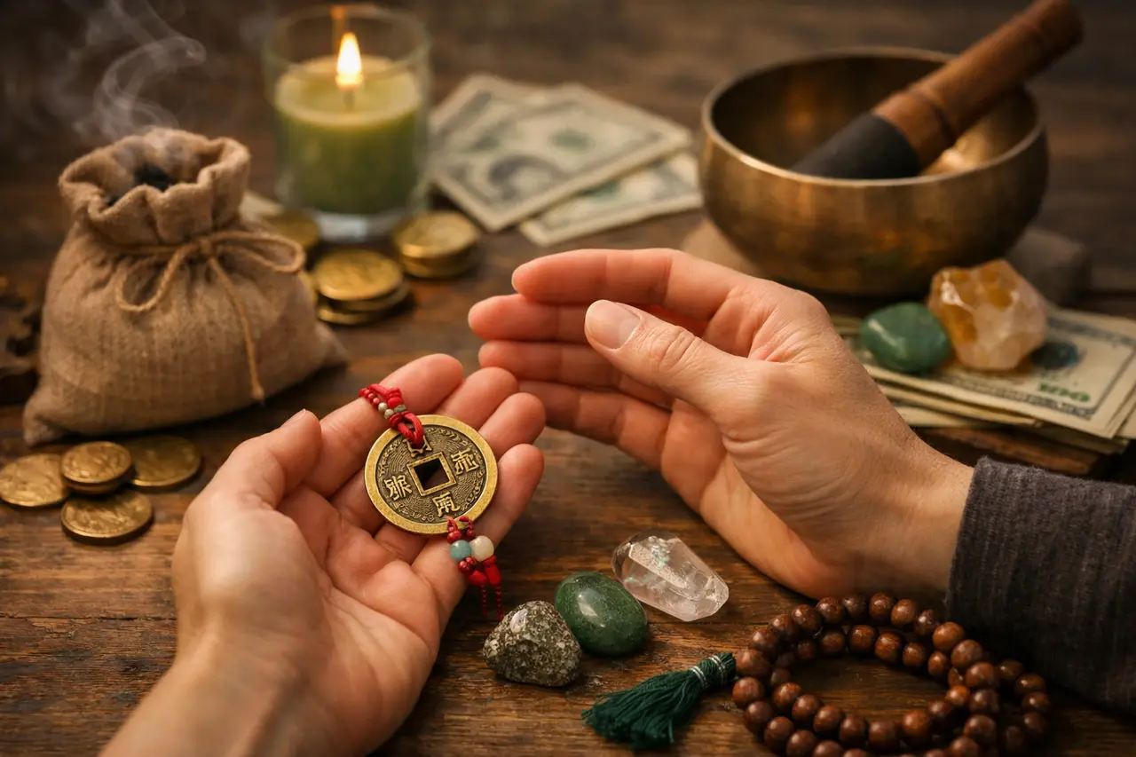 Imagen editorial para Desvela el Secreto: Cómo Activar un Amuleto de Dinero para la Abundancia Real