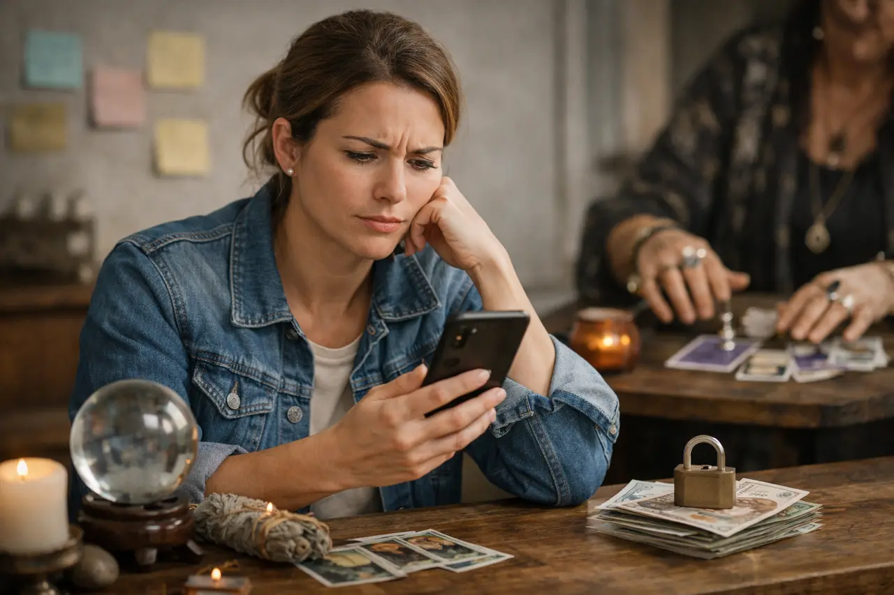 Imagen editorial para Desvelando la Verdad: Cómo Elegir Números de Brujos Whatsapp Confiables