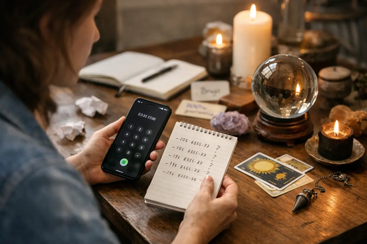 Imagen editorial para Desvelando los Contactos Genuinos: Tu Guía para Encontrar Números de Brujos Confiables