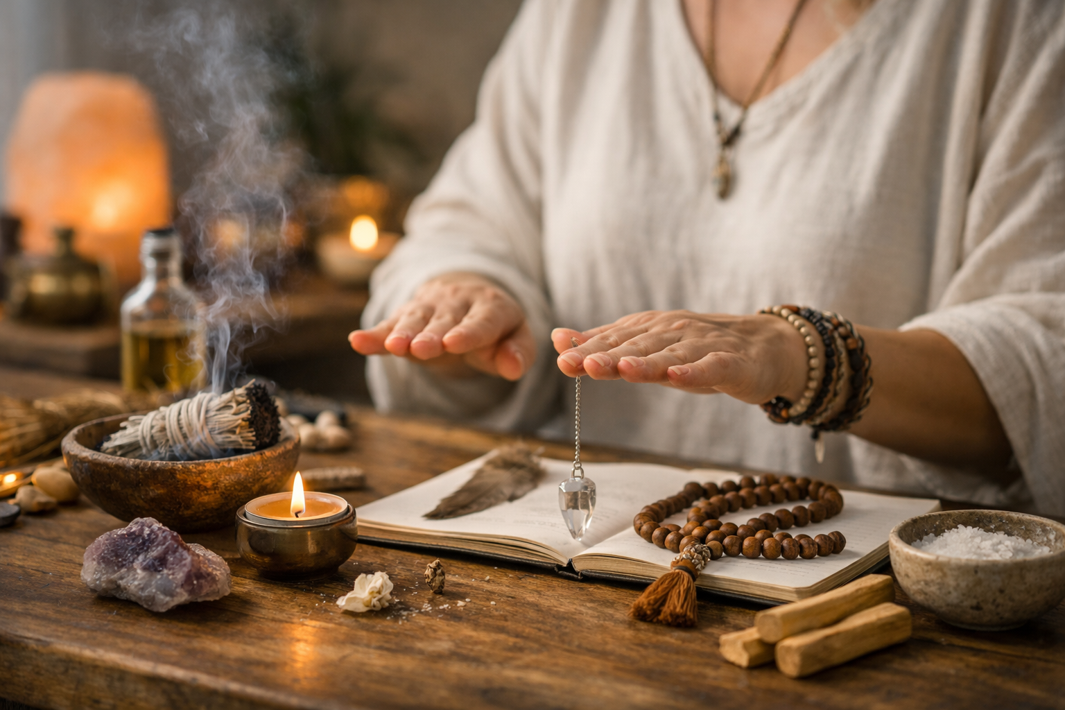 Imagen editorial para Detecta y Realiza Limpiezas Espirituales Efectivas: Guía Práctica para Restaurar Tu Energía