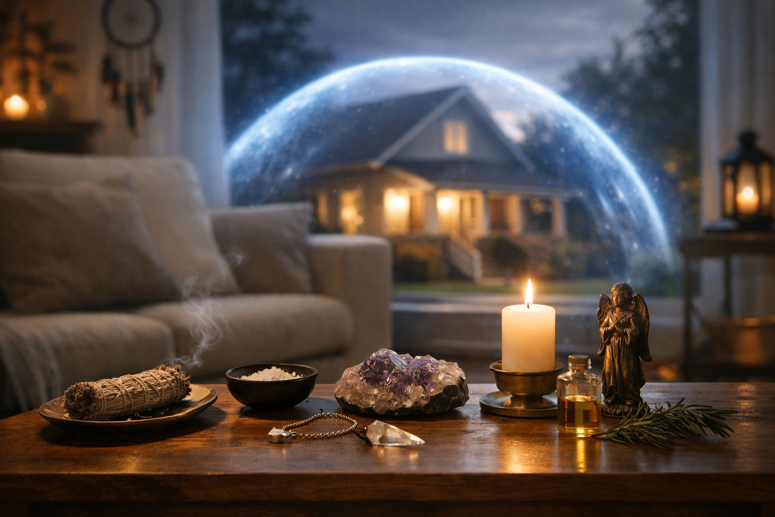 Imagen editorial para Protección Hogar el Secreto Esotérico para Blindar Tu Hogar: Más Allá de lo Obvio