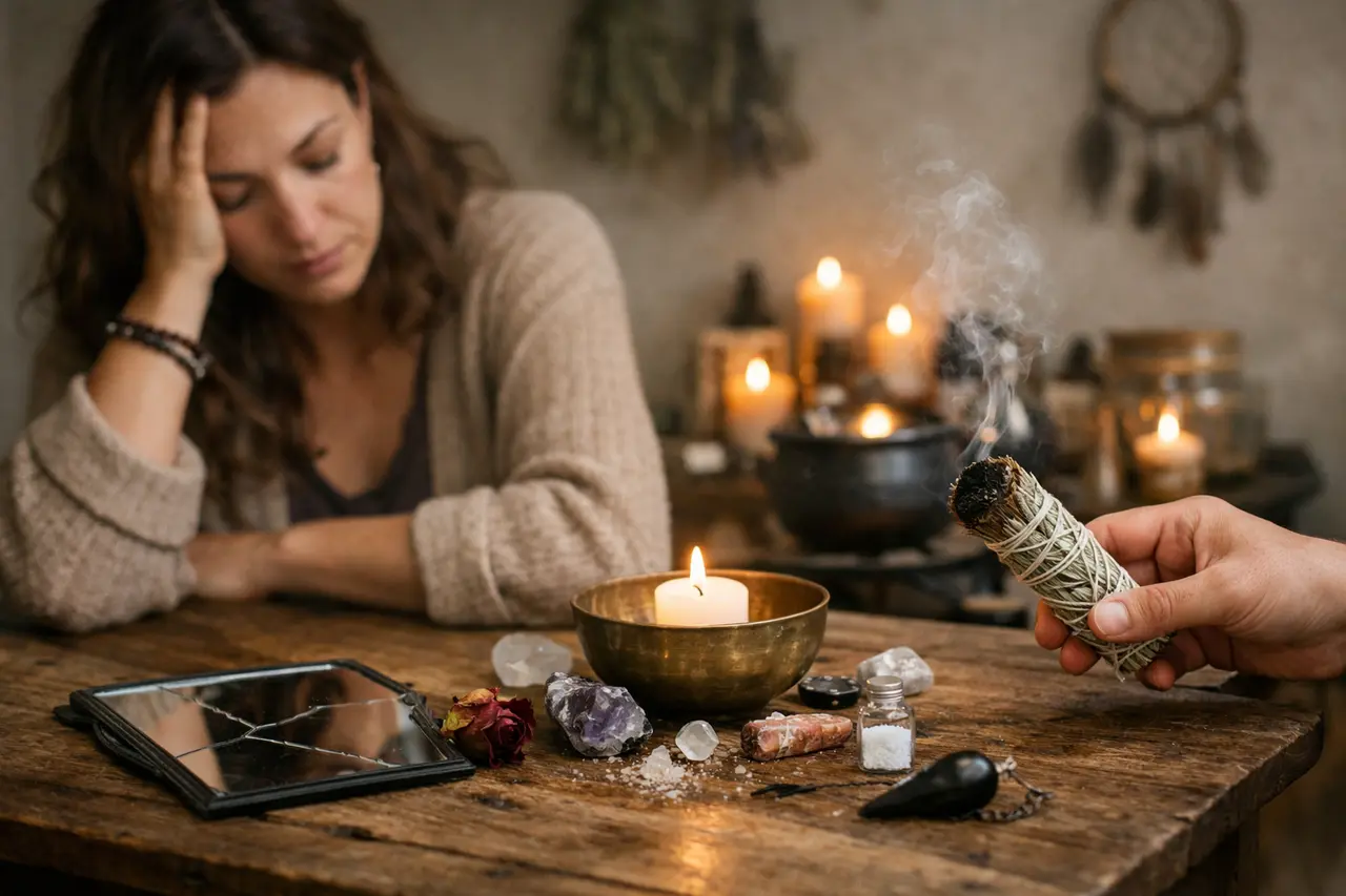 Imagen editorial para Eliminar la Mala Suerte: Guía Práctica para Atraer Energía Positiva