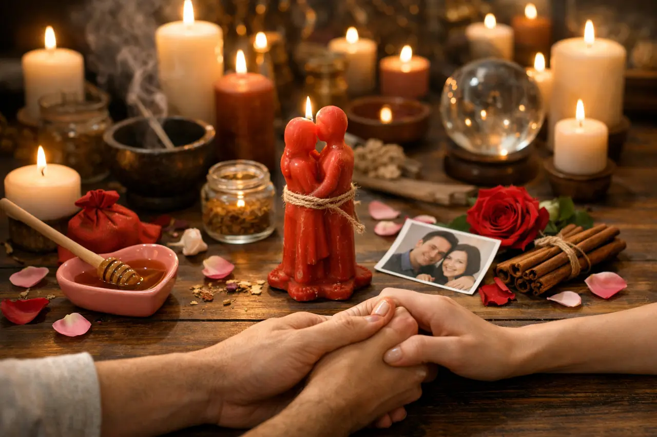 Imagen editorial para Endulzamiento Pareja Endulzamiento de Pareja: Desvelando su Verdadero Propósito en el Esoterismo