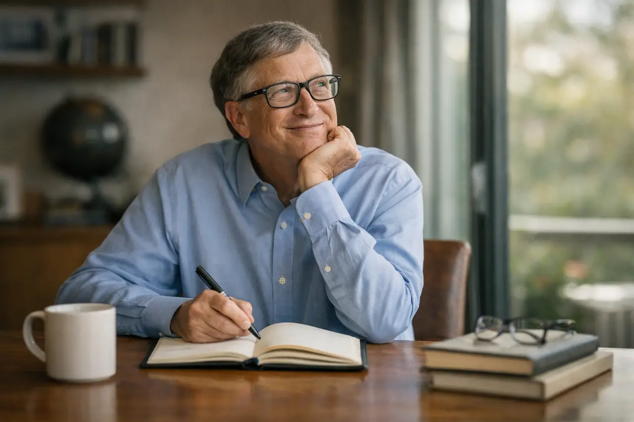 Imagen editorial para Frases de Bill Gates Sobre el Éxito: Reflexiones que Impulsan Tu Crecimiento Personal