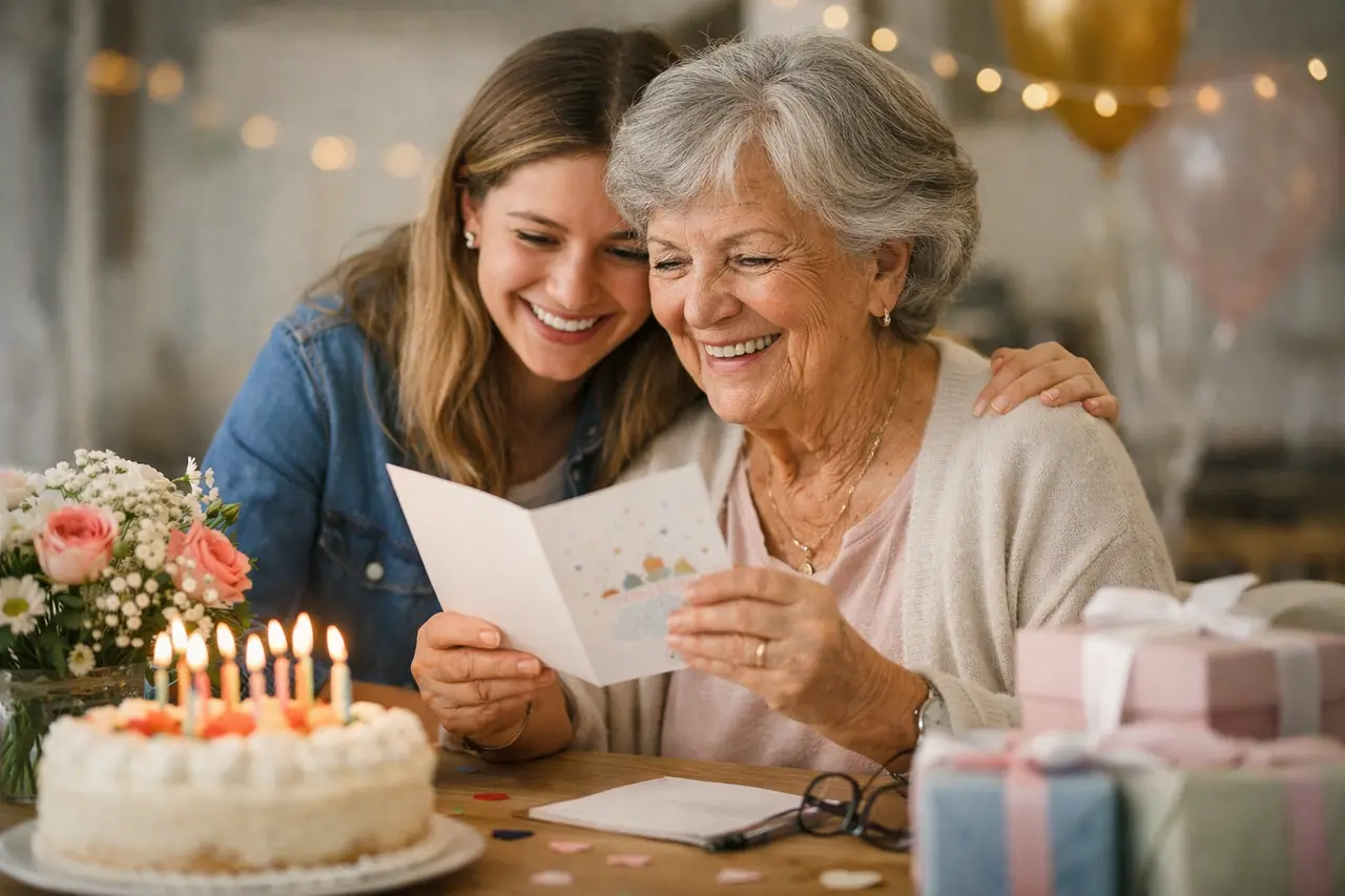 Imagen editorial para Frases de Cumpleaños para Abuela: Mensajes que Enriquecen su Día Especial