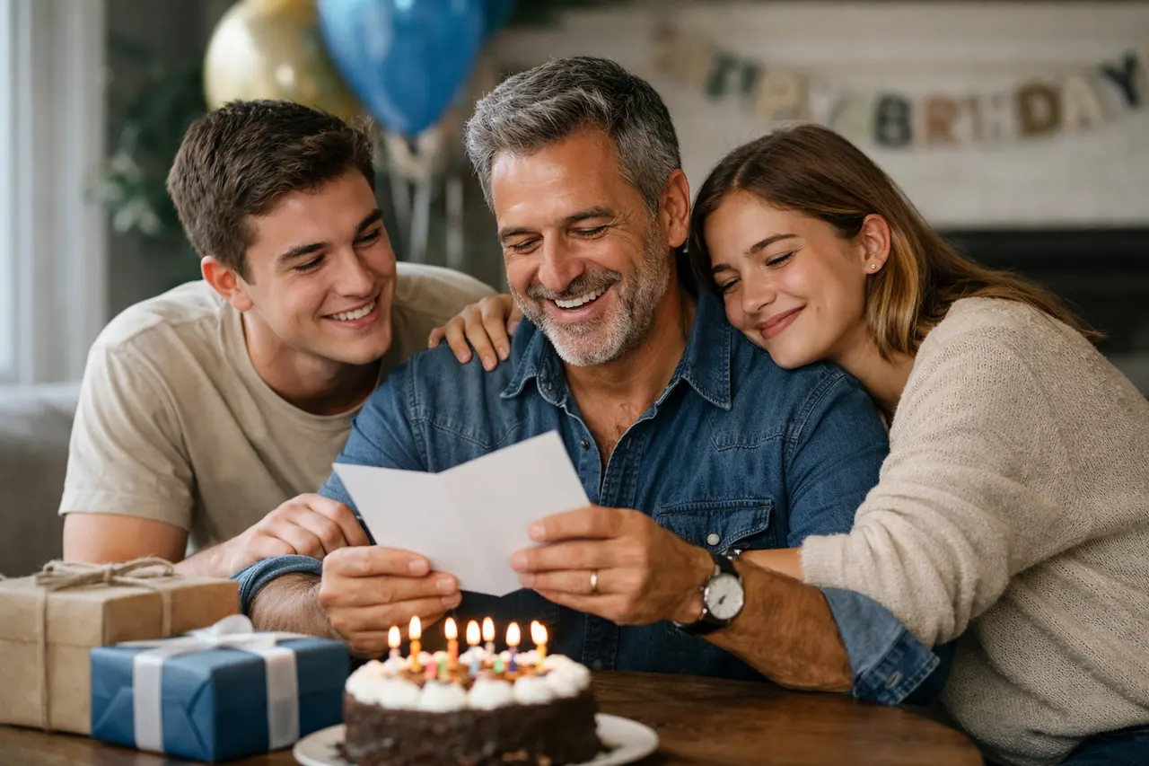 Imagen editorial para Frases de Cumpleaños para Papá: Mensajes Únicos para Celebrar su Día Especial