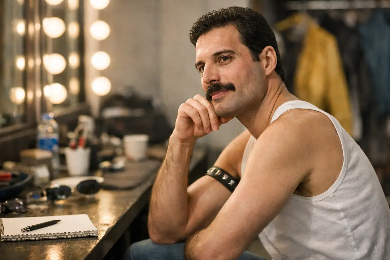 Imagen editorial para Frases de Freddie Mercury: Mensajes que Inspiran a Vivir con Pasión y Autenticidad