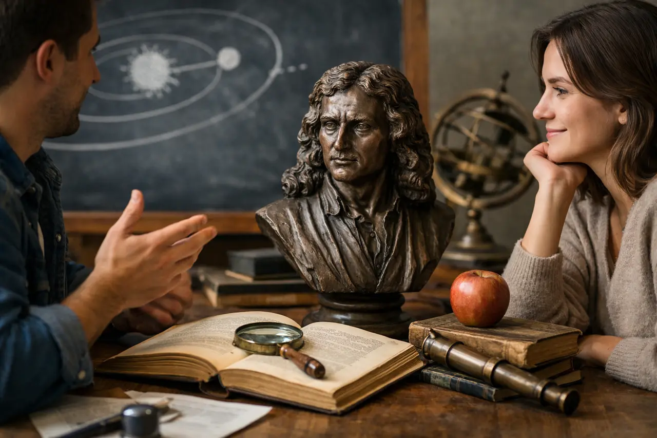 Imagen editorial para Frases de Isaac Newton: Reflexiones que Enriquecen la Comprensión de la Ciencia y la Vida
