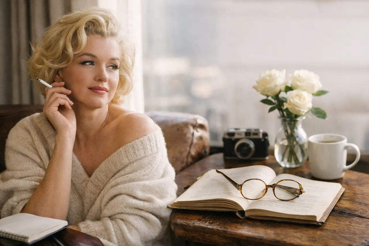 Imagen editorial para Frases de Marilyn Monroe: Inspiración para el Cambio Personal