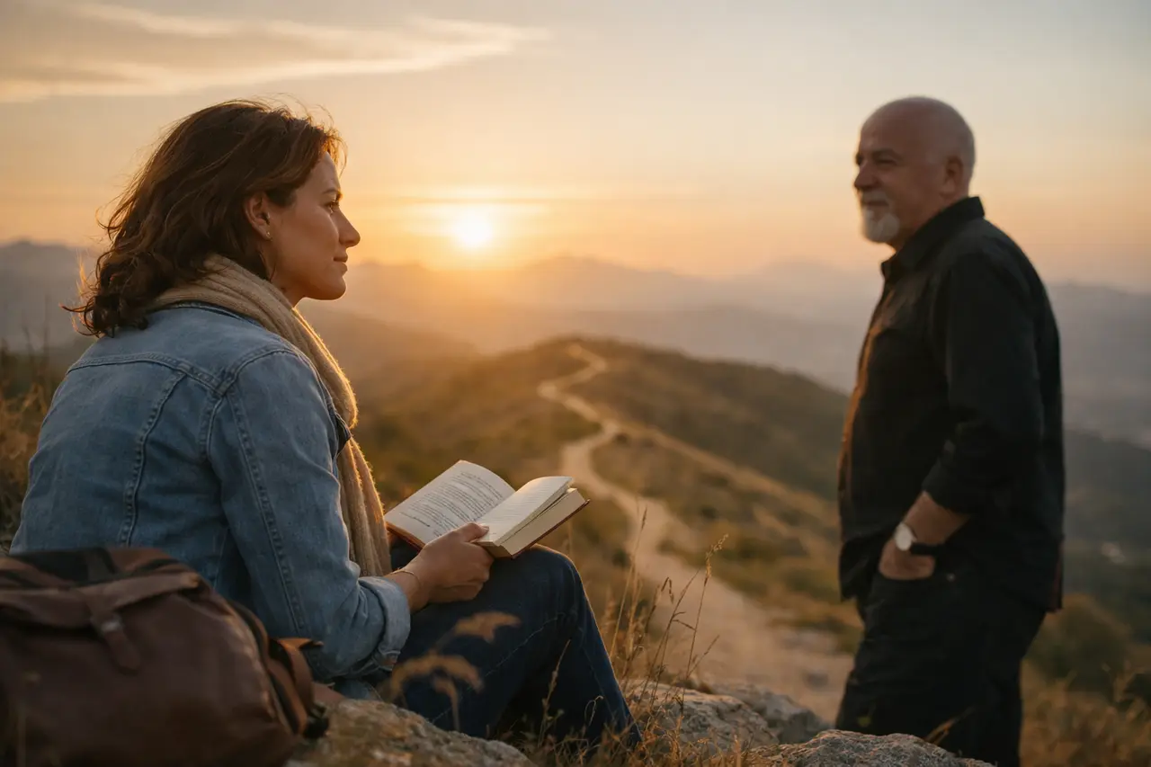 Imagen editorial para Frases de Paulo Coelho: Señales Rápidas para Inspirar Tu Caminos Daily