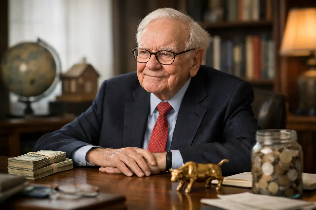 Imagen editorial para Frases de Warren Buffett Sobre el Dinero: Claves para Entender la Sabiduría Financiera
