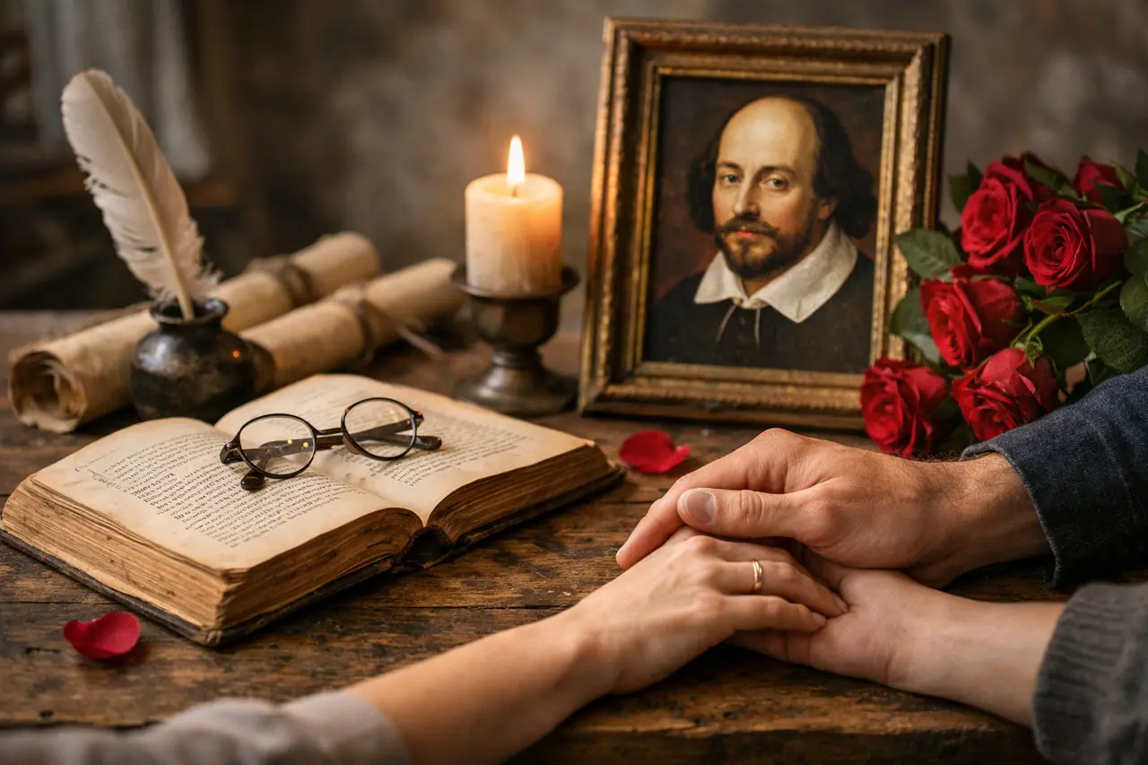 Imagen editorial para Frases de William Shakespeare Sobre el Amor: Refleja Tus Sentimientos con Palabras Inolvidables