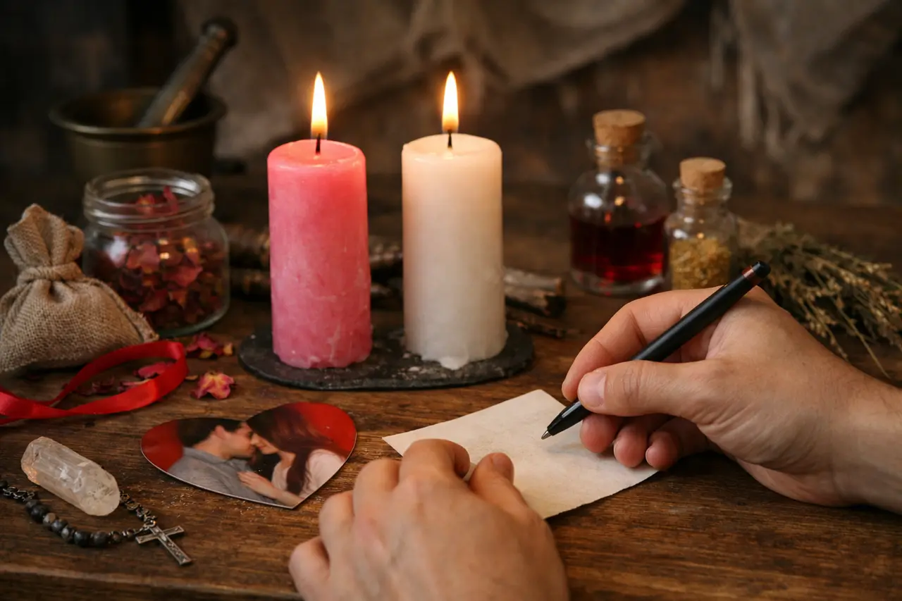 Imagen editorial para Hechizo para Atraer a una Persona: Ritual Paso a Paso