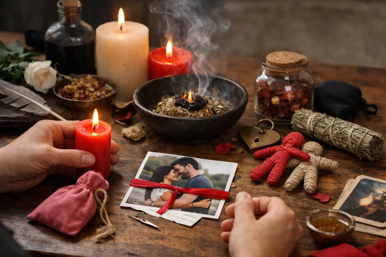 Imagen editorial para Hechizo para que Regrese: Ritual Paso a Paso