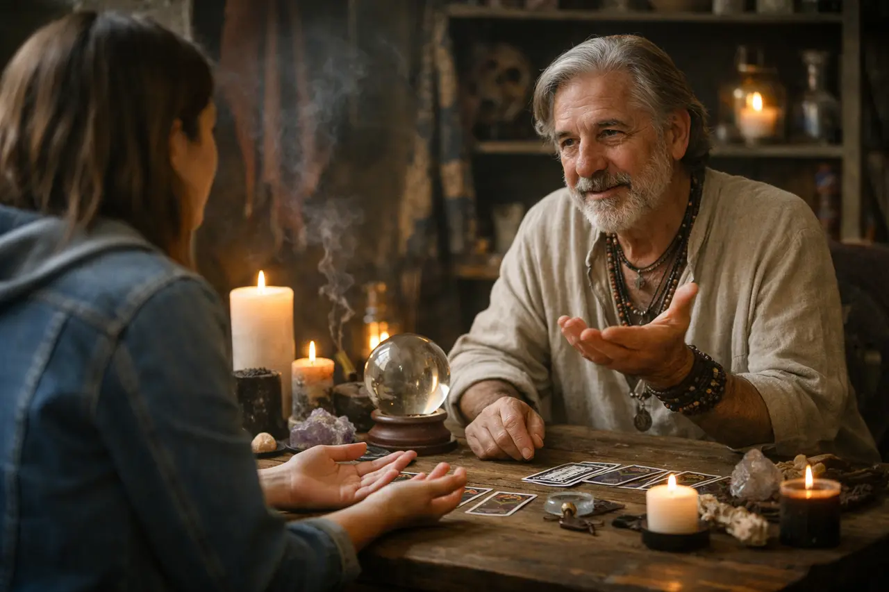 Imagen editorial para Maestro Espiritual: Cómo Reconocer la Orientación Auténtica en Tu Búsqueda Personal