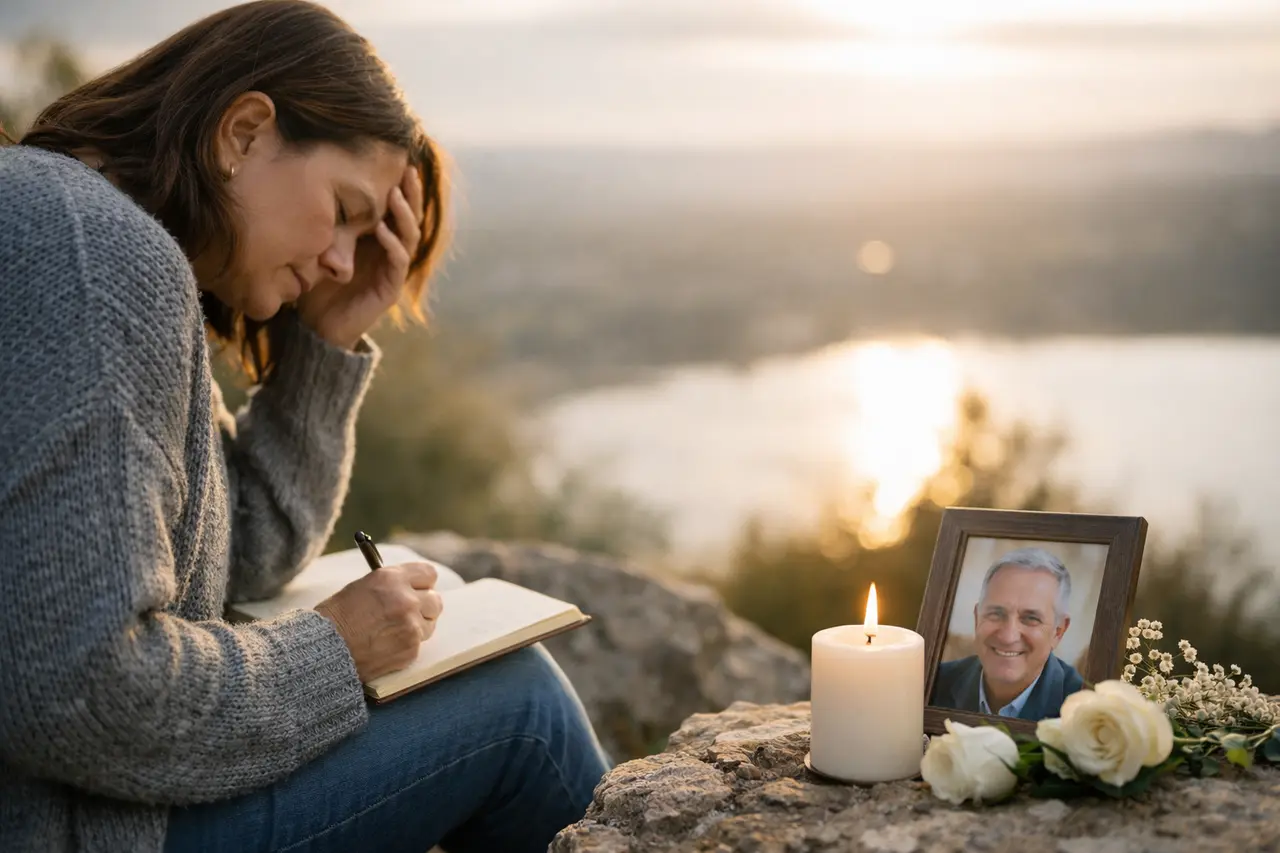 Imagen editorial para Pensamientos para Reflexionar Sobre la Muerte de un Ser Querido: Encuentra Clarity en el Duelo Profundo