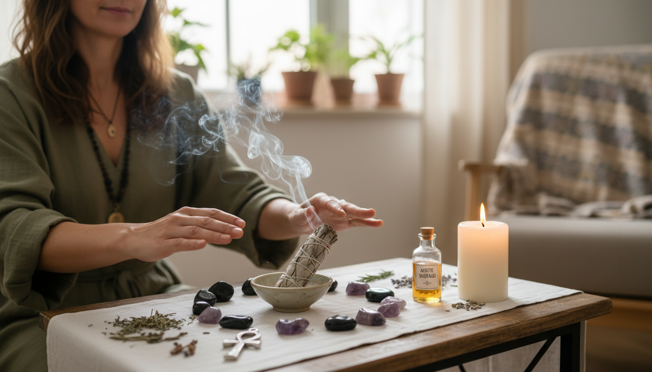 Imagen editorial para Ritual de Proteccion Espiritual Ritual de Protección Espiritual: una Guía Práctica