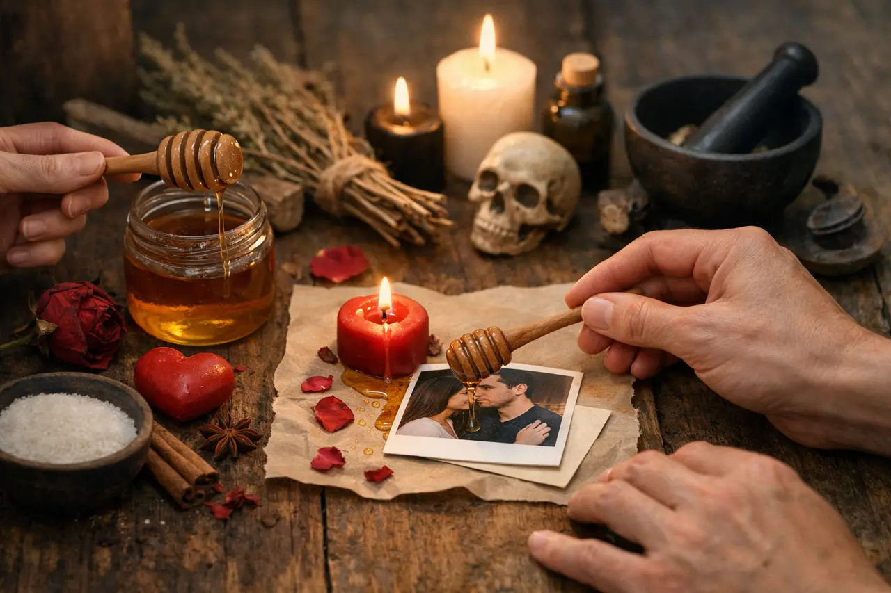 Imagen editorial para Ritual para Endulzar a una Persona: Guía Paso a Paso