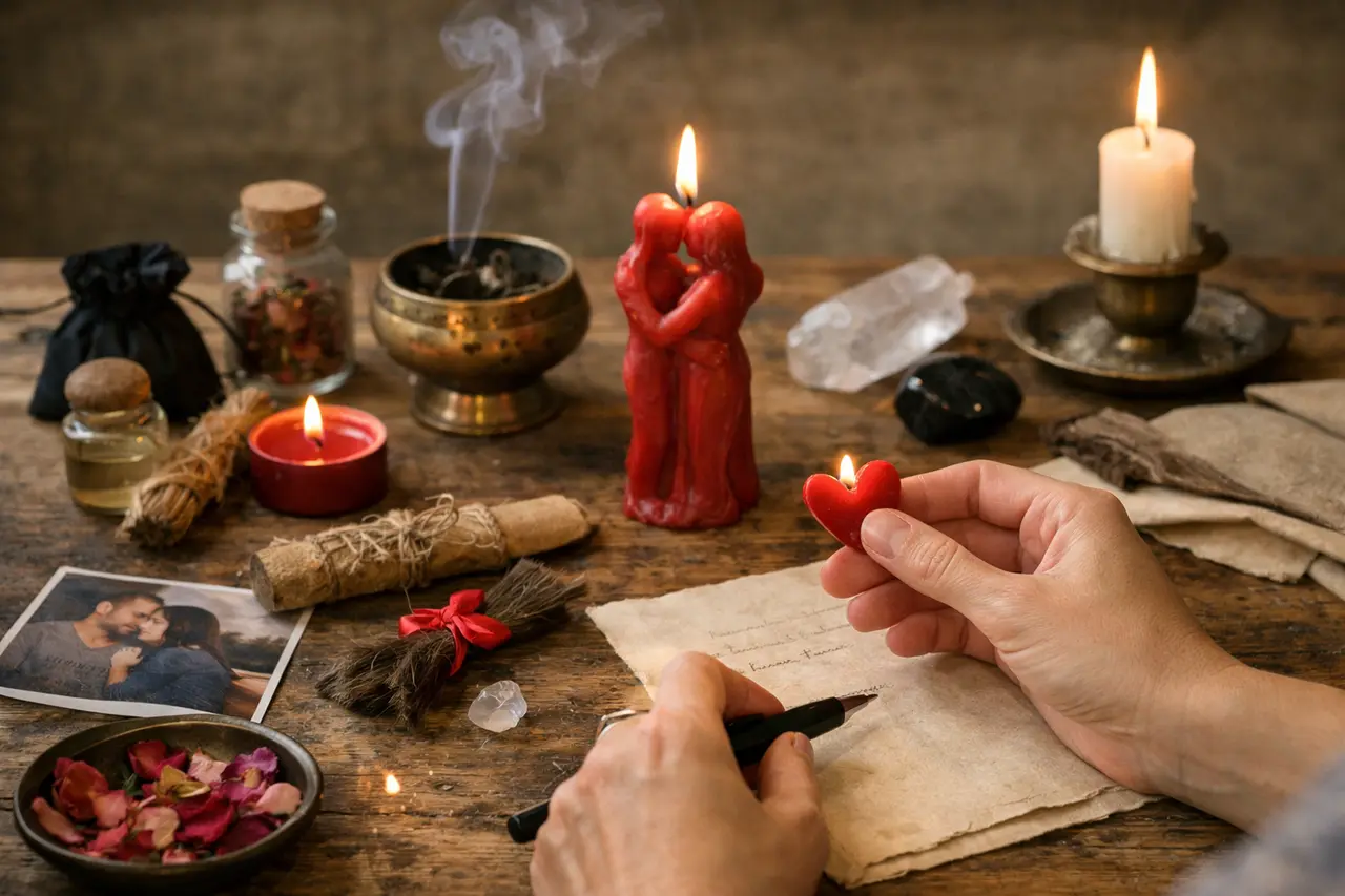 Imagen editorial para Ritual para que Me Busque: Pasos, Límites y Errores