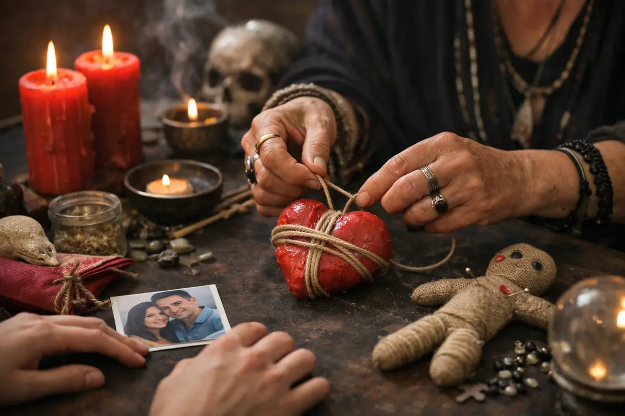 Imagen editorial para Rituales de Amarre: Qué Esperar Antes de Consultar