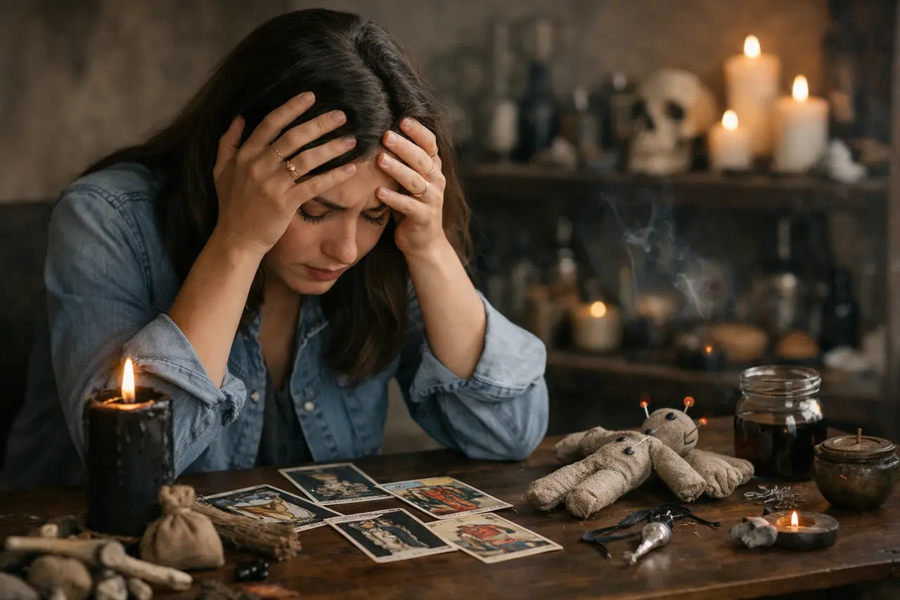 Imagen editorial para Sacar Brujería: Cómo Identificar Influencias Negativas en Tu Vida y Liberarte