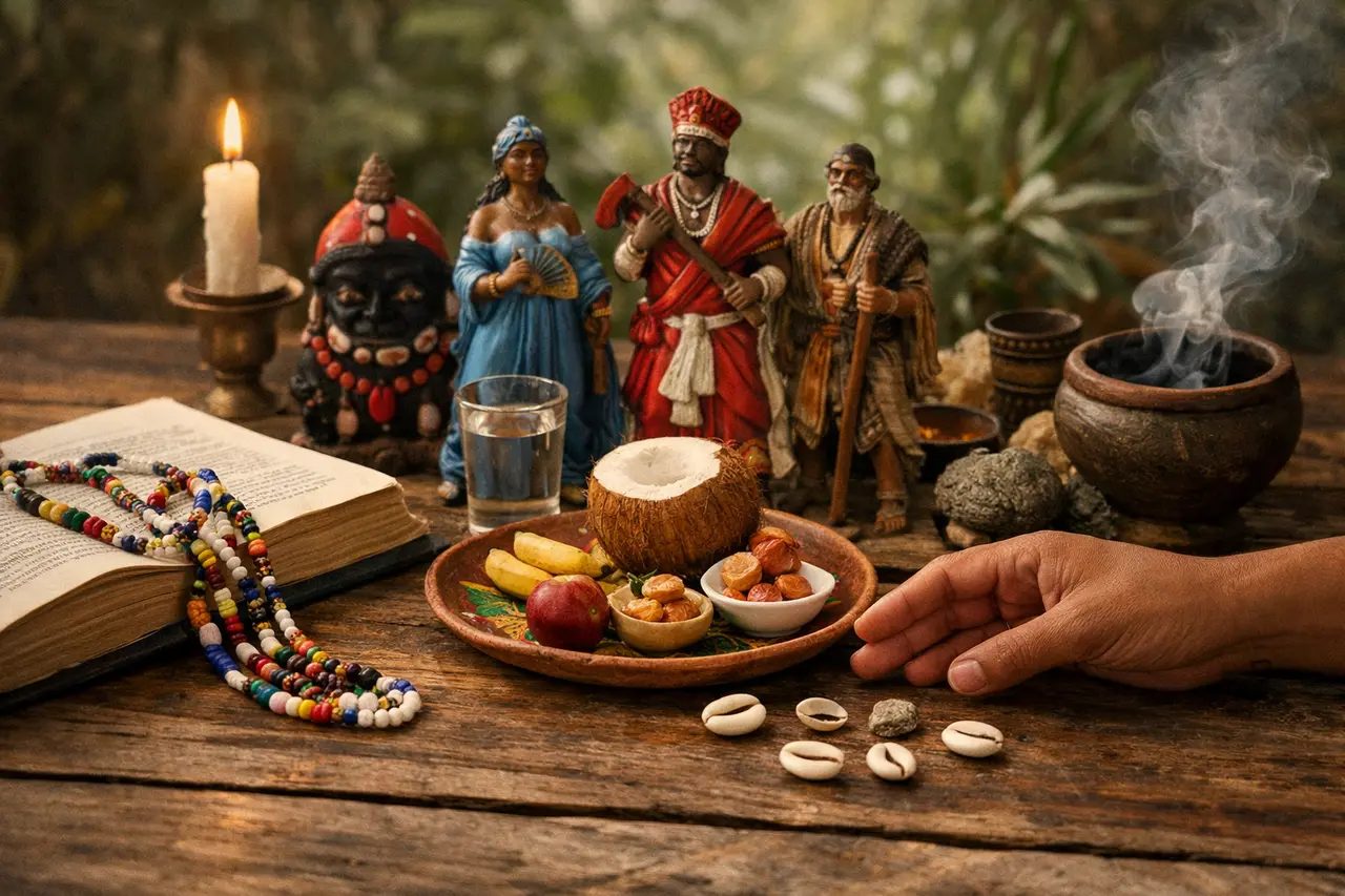 Imagen editorial para Santería Cubana: lo Esencial que Debes Saber para Entenderla