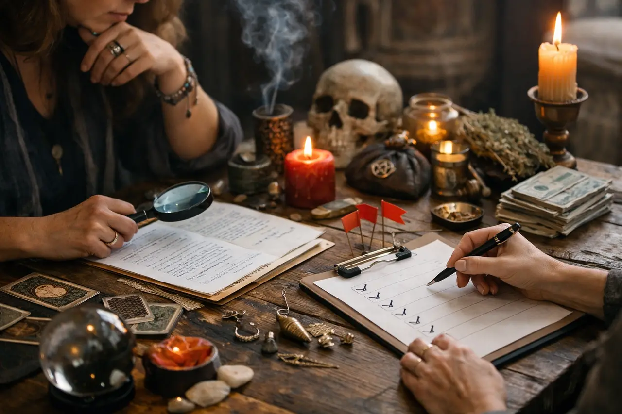 Imagen editorial para Servicios de Brujería: Identifica los que Realmente Valen la Pena