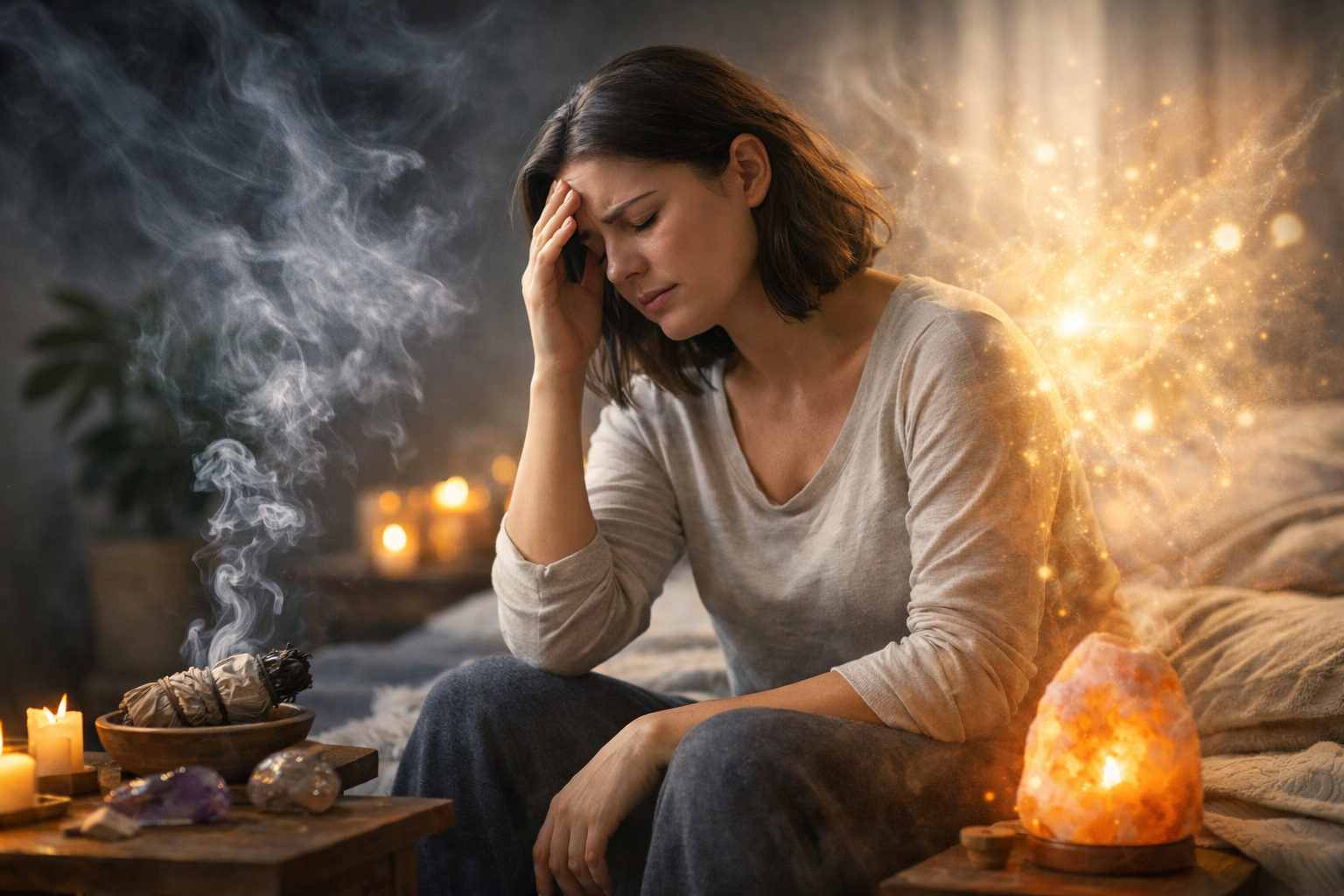 Imagen editorial para Síntomas de Mala Energía en el Cuerpo