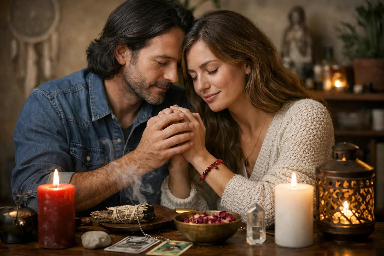 Imagen editorial para Soluciones Espirituales de Amor: Consejos para Fortalecer Tu Relación de Forma Segura