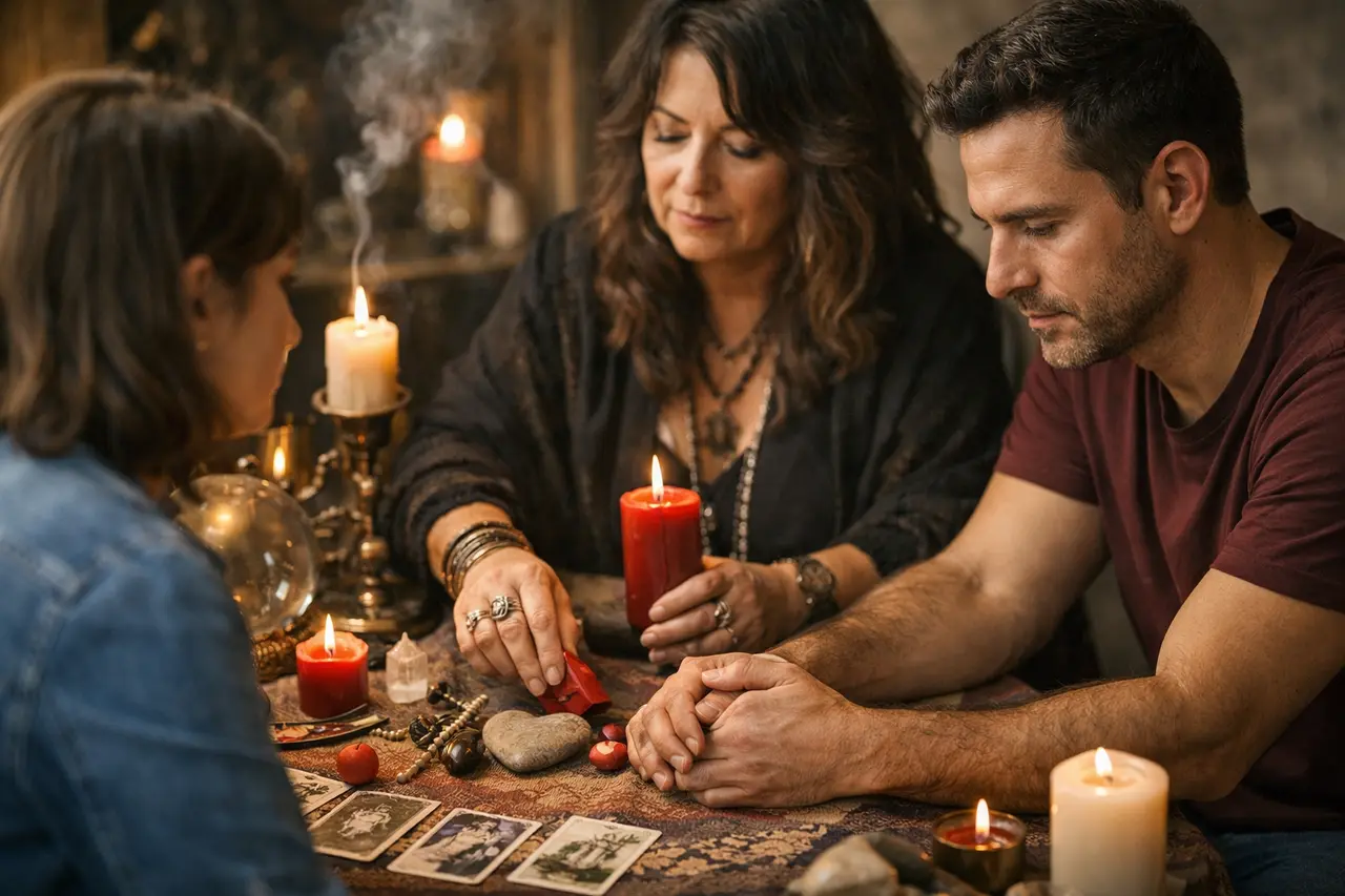 Imagen editorial para Soluciones Espirituales de Amor: Reconecta con Tu Pareja de Forma Segura