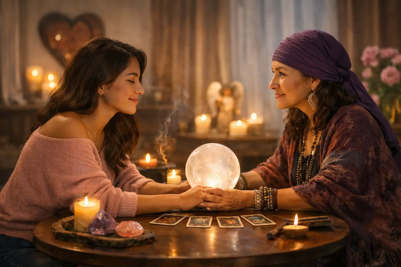 Imagen editorial para Cómo Realizar Consultas Espirituales Gratis para Atraer Energías Positivas