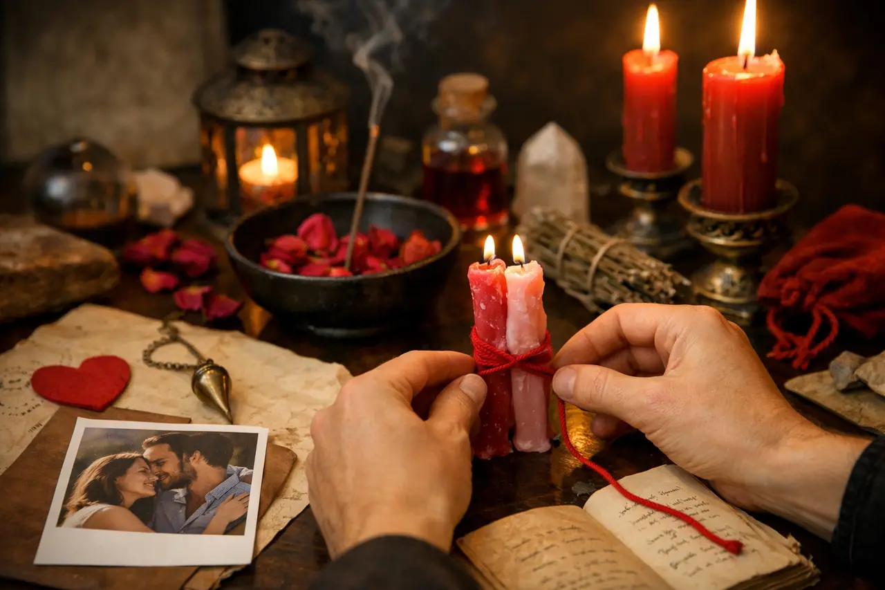 Imagen editorial para Amarre Amor: Guía Práctica para Realizar un Ritual que Fortalezca Relaciones sin Manipulación