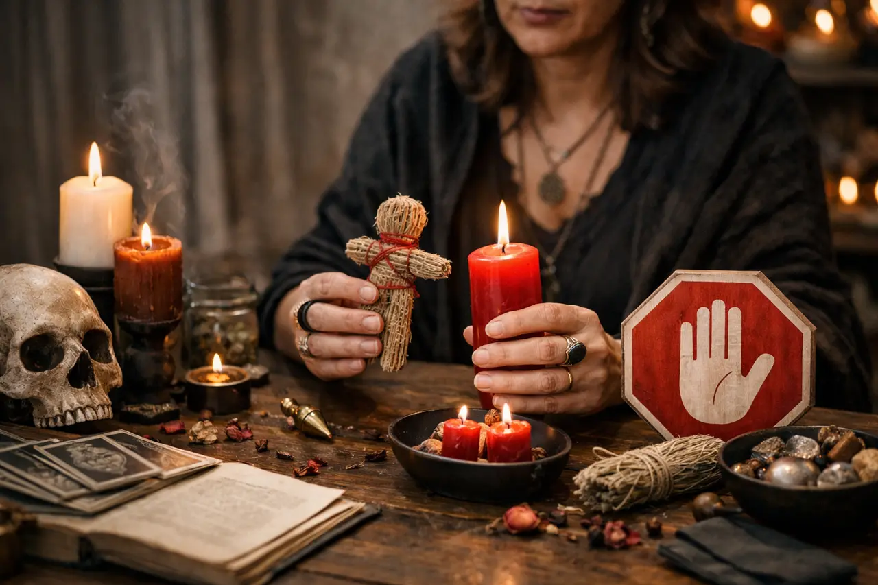 Imagen editorial para Amarre de Brujería: Cómo Identificar un Proceso Seguro y Efectivo para Tus Necesidades Espirituales